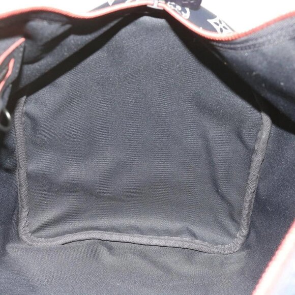 LOUIS VUITTON Monogram Ink Keepall Bandouliere 50 Bag Navy M43684 LV Auth 37879A - Picture 12 of 16